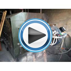 【現場視頻】任丘某酒廠 沼氣燃燒器 現場