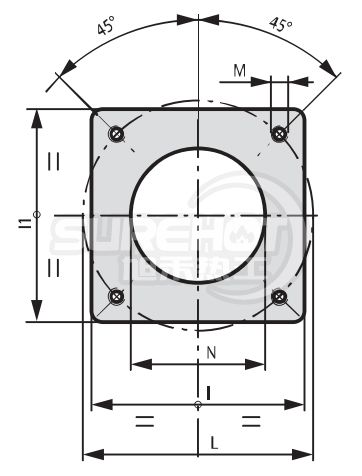 百得BGN540 LX V 變頻技術燃燒器法蘭圖